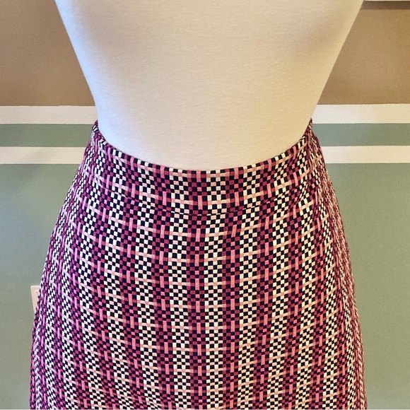 🏷️ NWT Ann Taylor Geometric Skirt - Picture 4 of 12